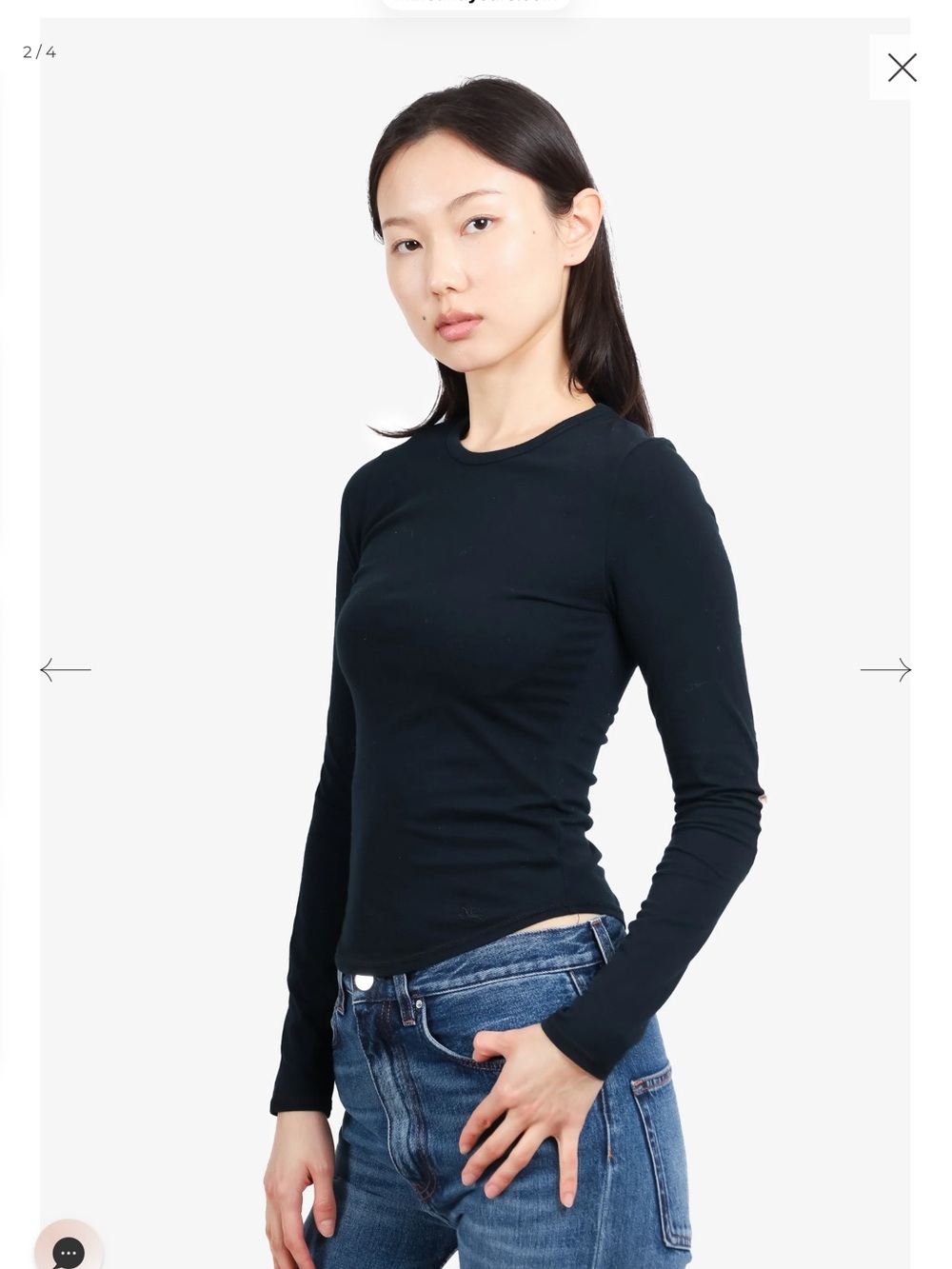 Burberry London Black Nova Check Elbow Patch Top Size L